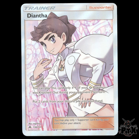 Diantha #130/131 Forbidden Light NM/Near Mint Pokemon 2018