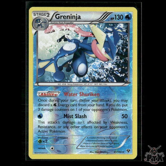 Greninja Reverse Holo 41/146 XY Base Set NM Pokemon