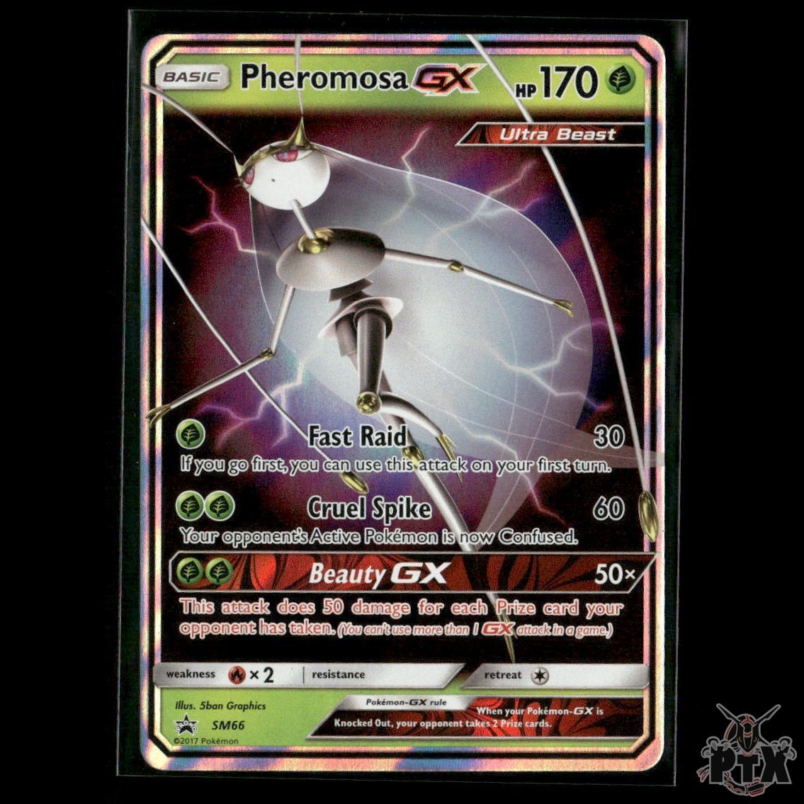 Pheromosa GX SM66 SM Promos NM Pokemon