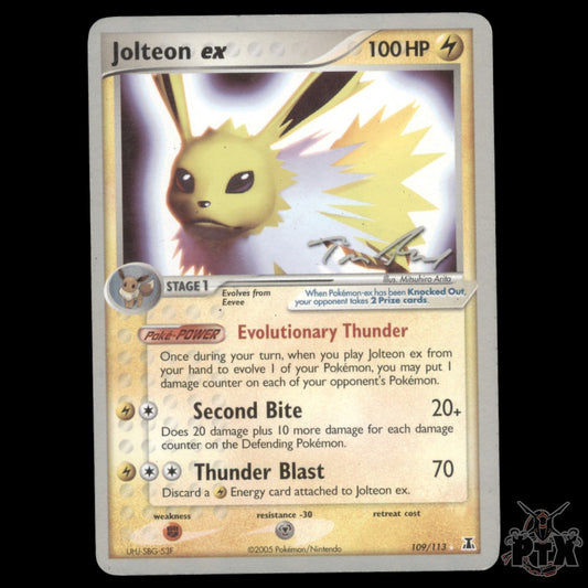 Jolteon ex #109/113 World Championship LP/Lightly Played Pokemon 2005