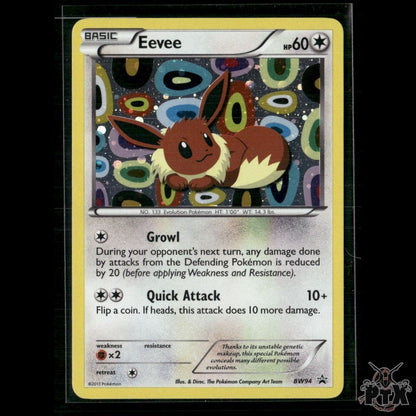 Eevee BW94 Black and White Promos NM Pokemon
