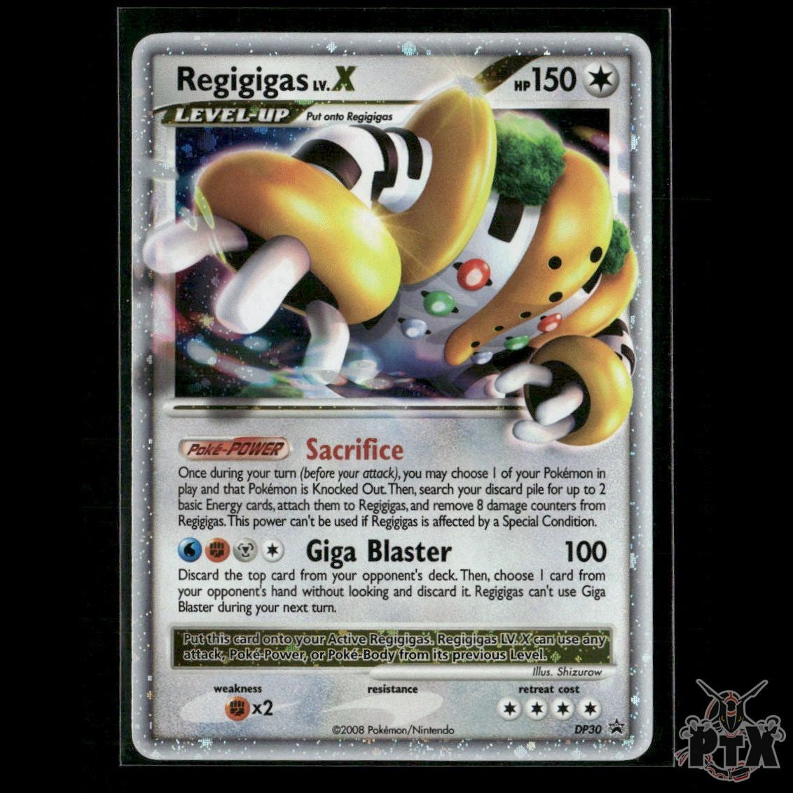 Regigigas LV.X DP30 Diamond and Pearl Promos LP Pokemon