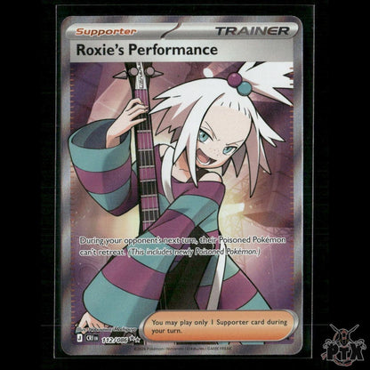 Roxie's Performance 112/086 ME04: Chaos Rising NM Pokemon