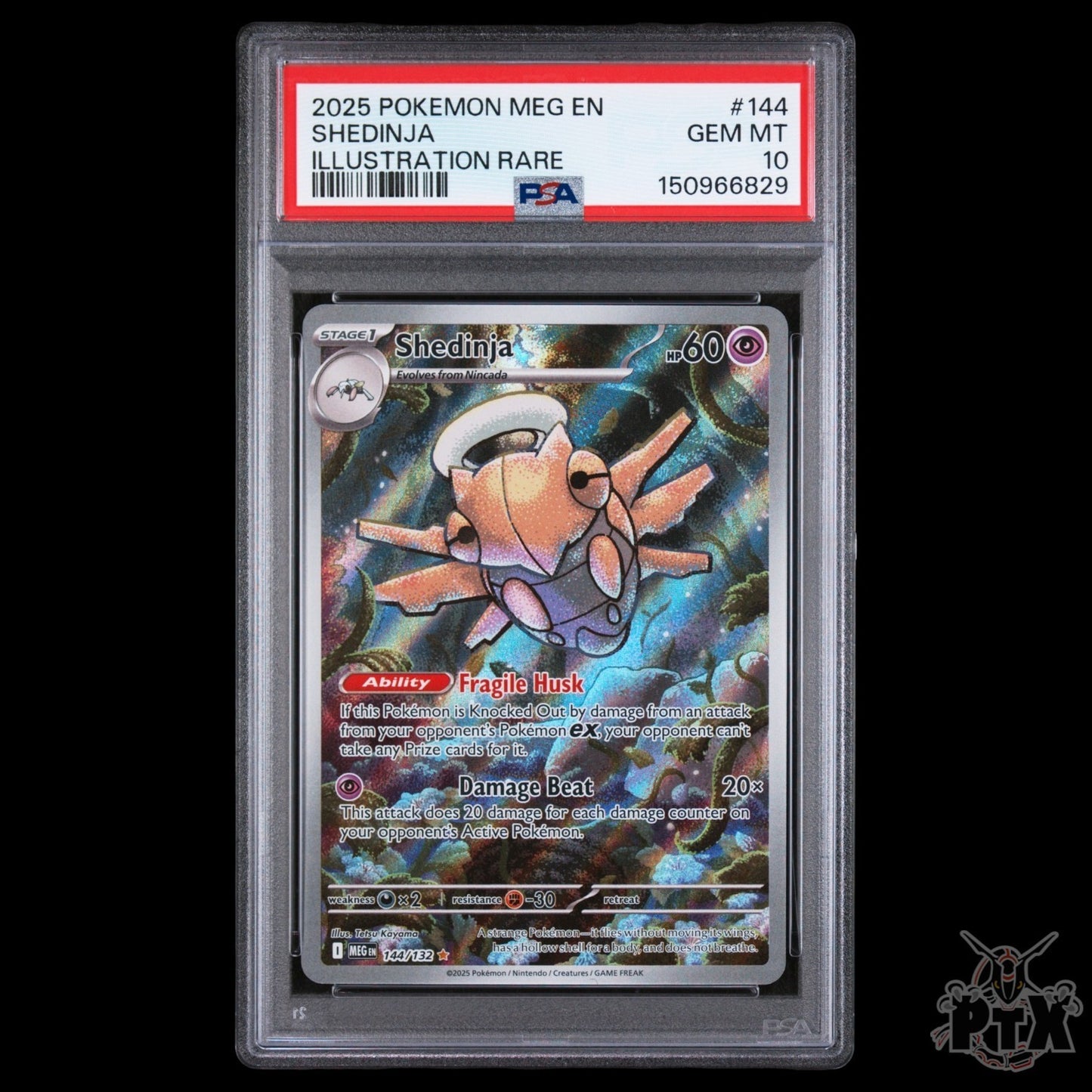 Shedinja 144/132 PSA 10 Mega Evolution Pokemon