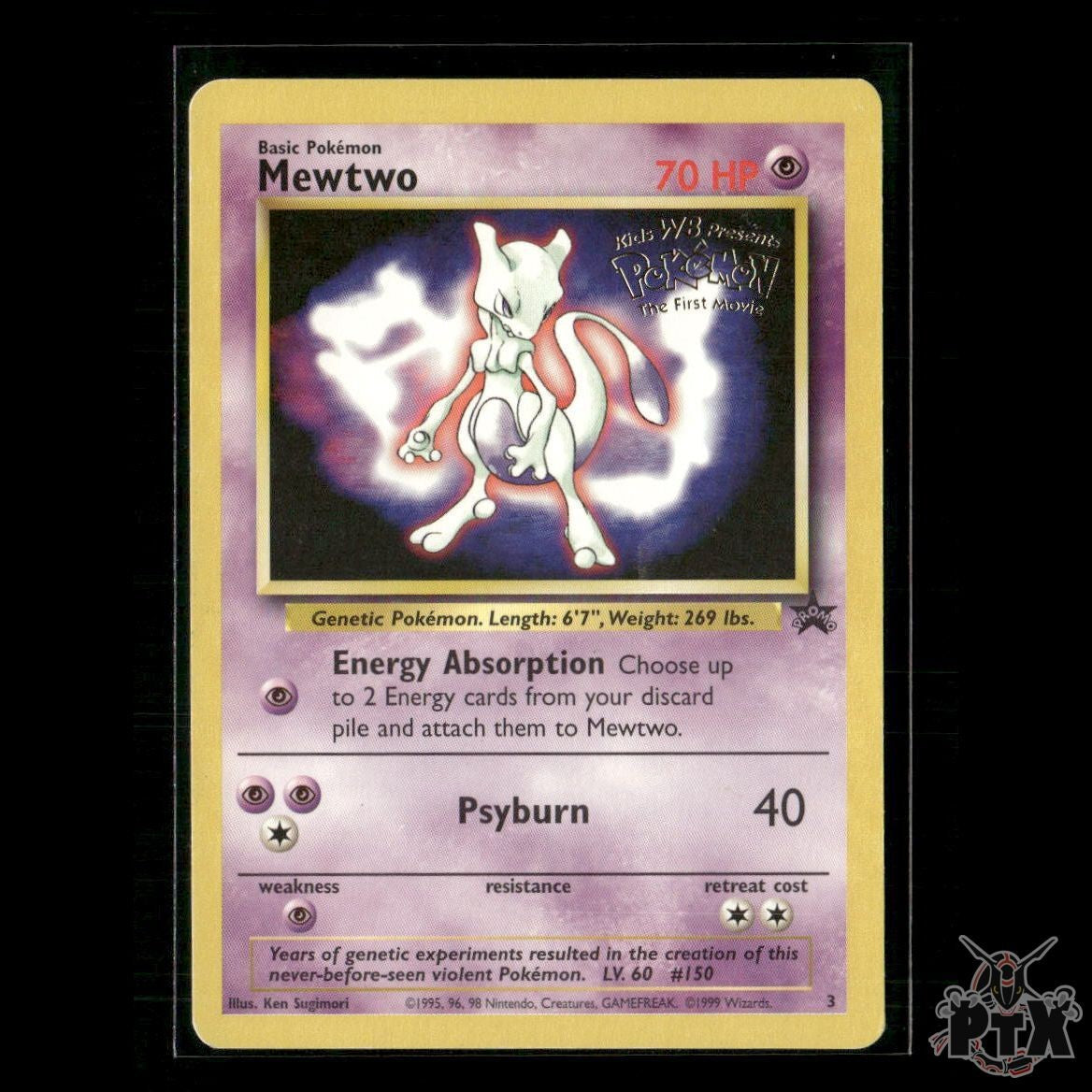 Mewtwo (Movie Promo) 3/53 WoTC Promo MP Pokemon
