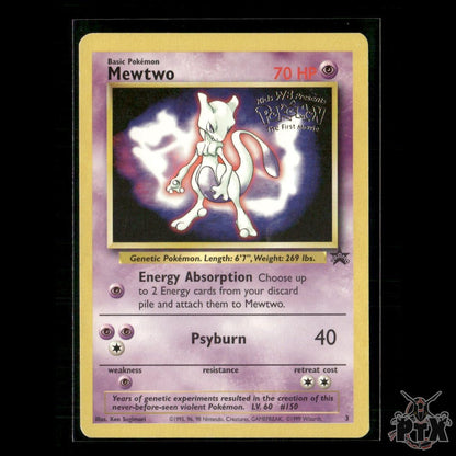 Mewtwo (Movie Promo) 3/53 WoTC Promo MP Pokemon