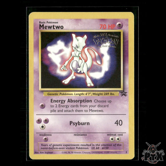 Mewtwo (Movie Promo) 3/53 WoTC Promo MP Pokemon