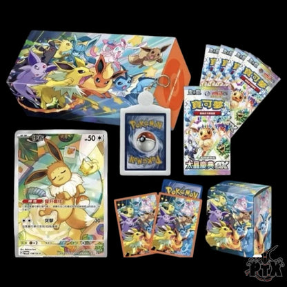 Terastal Festival Special Eevee Collection Box Traditionnal Chinese Pokemon