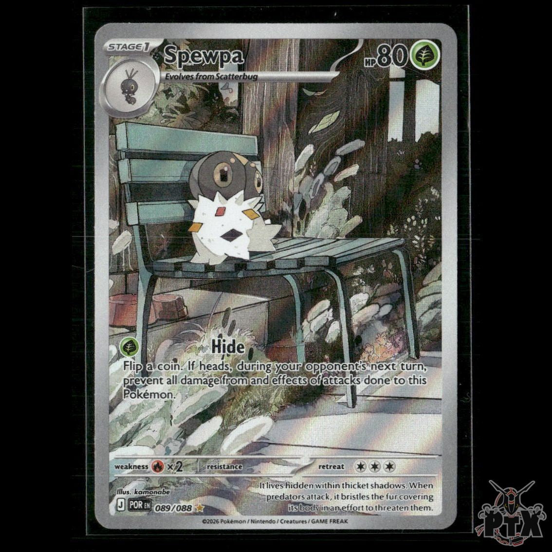 Spewpa 089/088 ME03: Perfect Order NM Pokemon
