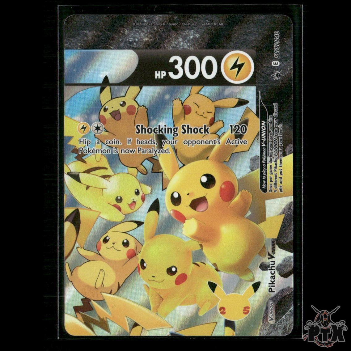 Pikachu V-Union SWSH140 SWSH: Sword & Shield Promo Cards NM Pokemon