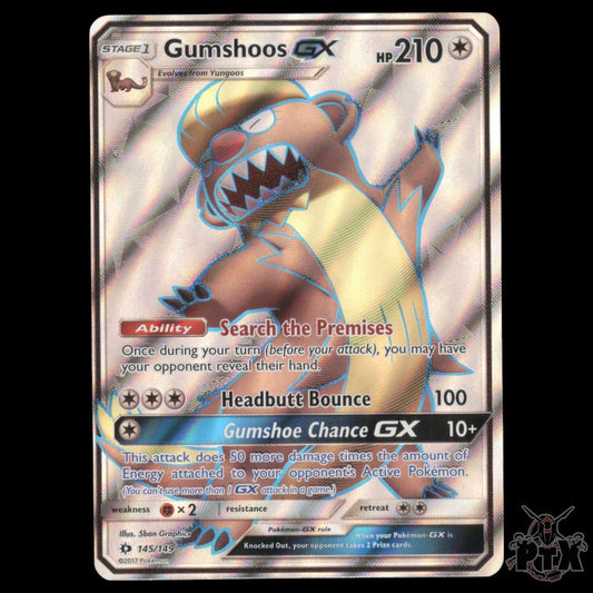 Gumshoos GX #145/149 Sun & Moon Base Set NM/Near Mint Pokemon 2017