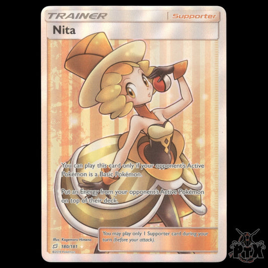 Nita #180/181 Team Up NM/Near Mint Pokemon 2019