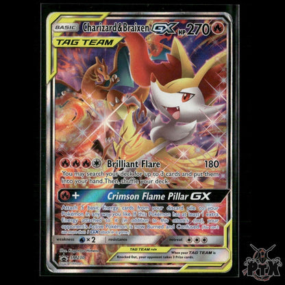 Charizard & Braixen GX SM230 SM Promos HP Pokemon