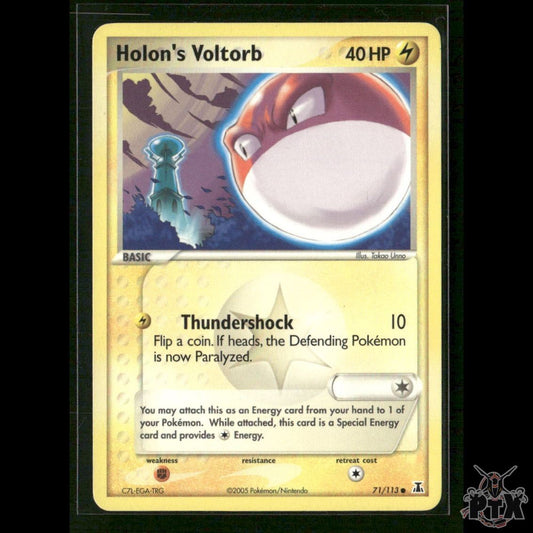 Holon's Voltorb 71/113 Delta Species NM Pokemon