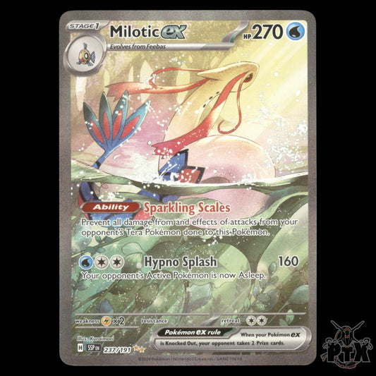 Milotic EX #237/191 Surging Sparks S&V NM/Near Mint Pokemon 2024