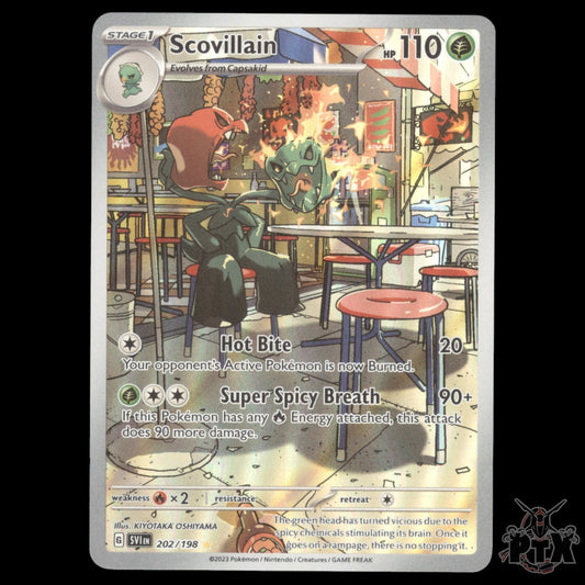 Scovillain #202/198 Scarlet & Violet Base NM/Near Mint Pokemon 2023