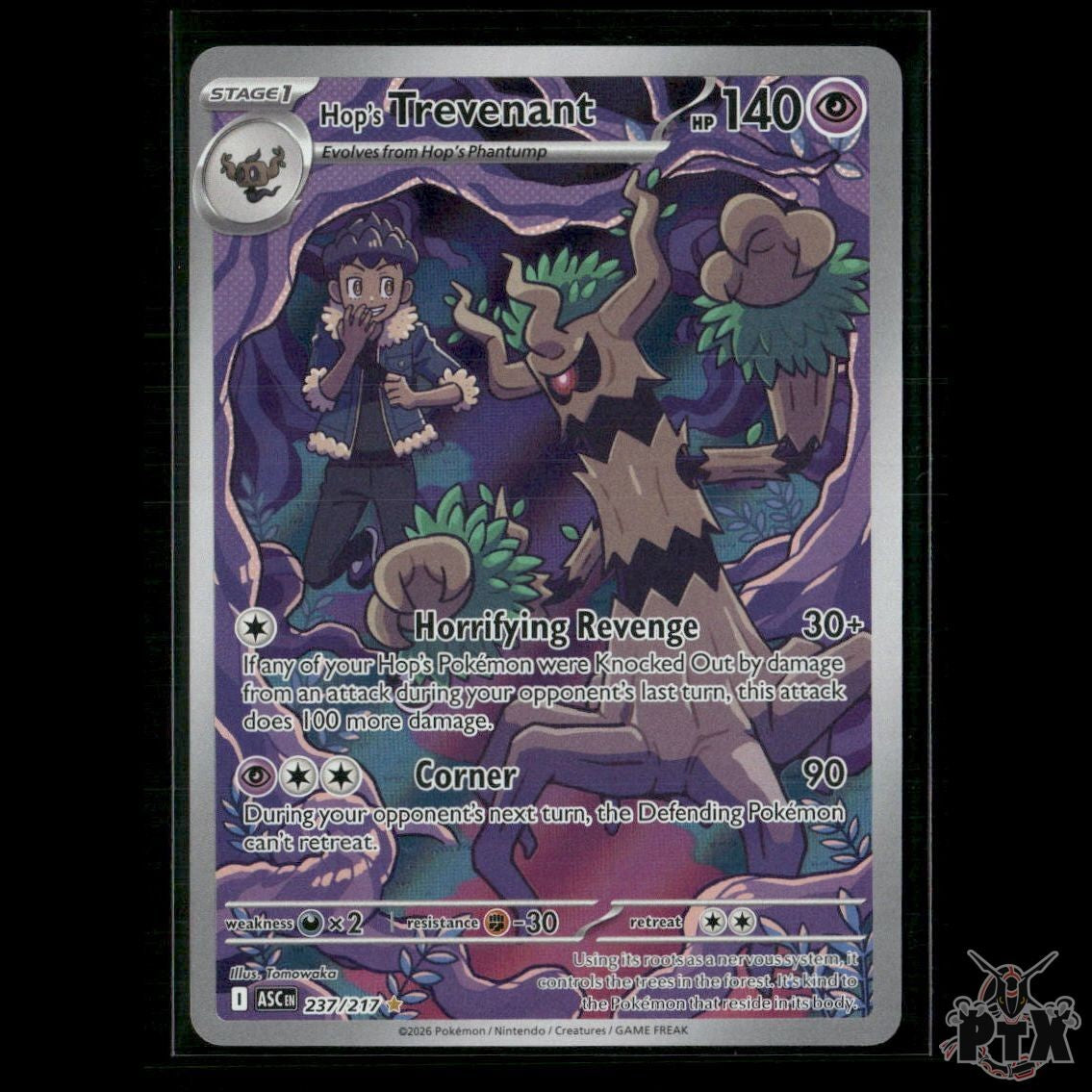 Hop's Trevenant 237/217 ME: Ascended Heroes NM Pokemon