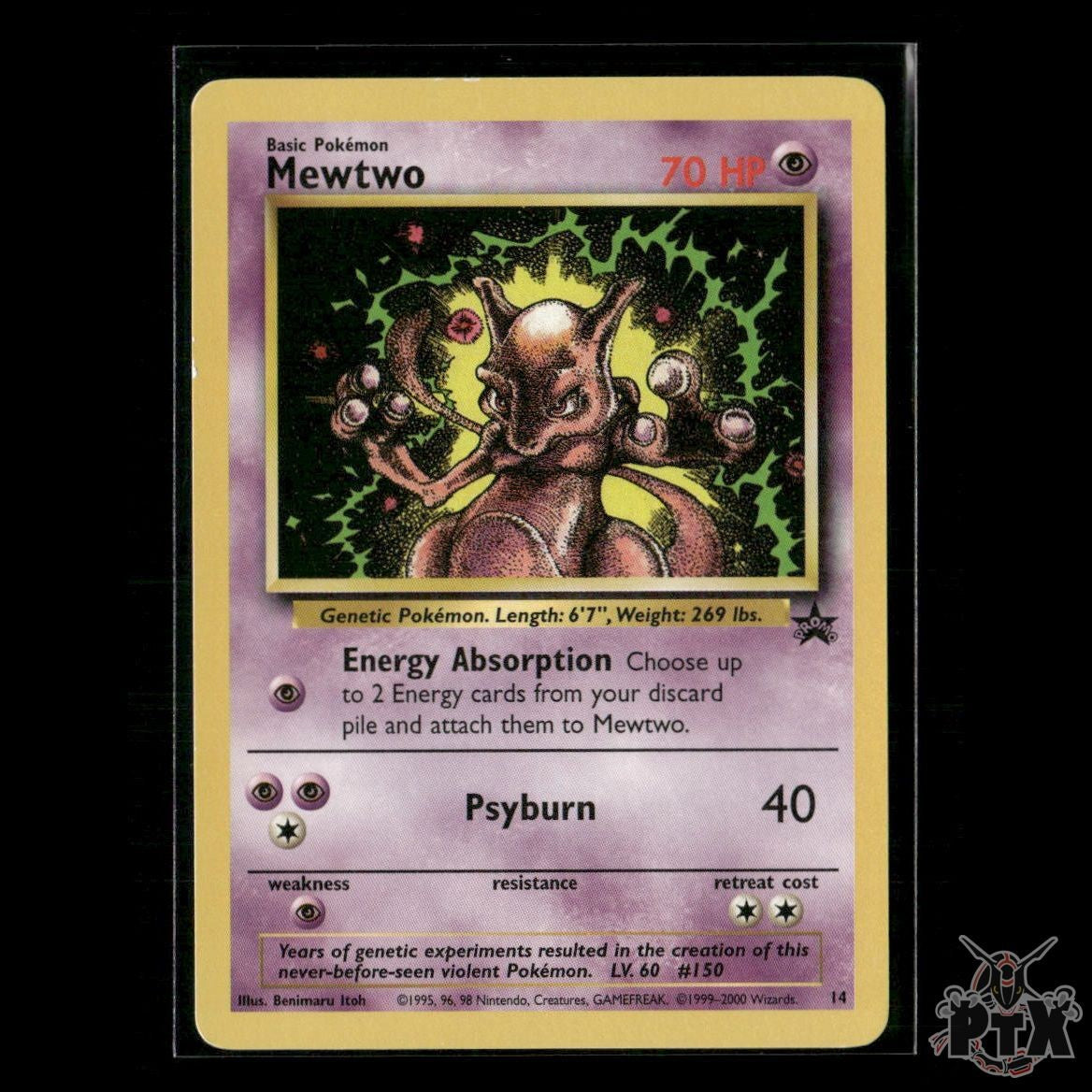 Mewtwo 14/53 WoTC Promo LP Pokemon