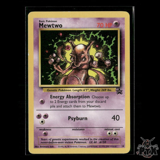 Mewtwo 14/53 WoTC Promo LP Pokemon