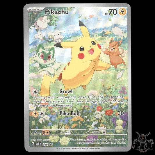 Pikachu #088 Scarlet & Violet Promo NM/Near Mint Pokemon 2024