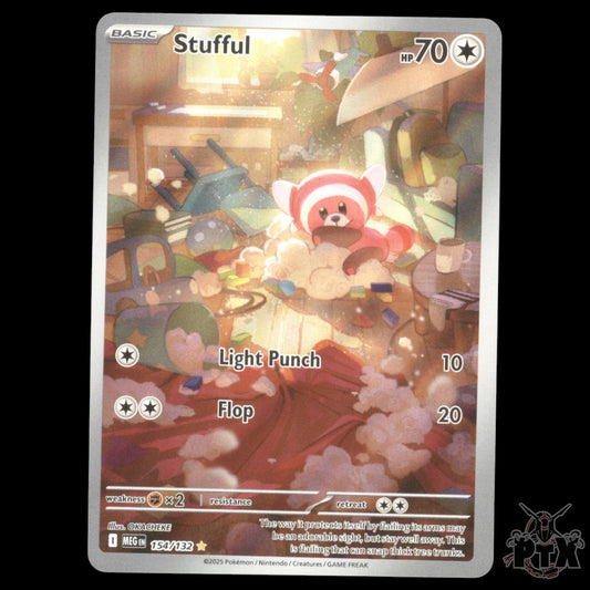 Stufful #154/132 Mega Evolution NM/Near Mint Pokemon 2025