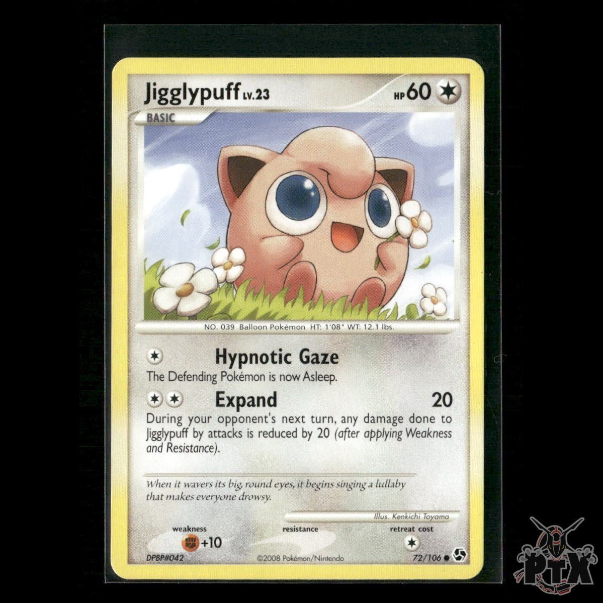 Jigglypuff 72/106 Great Encounters LP Pokemon