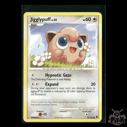Jigglypuff 72/106 Great Encounters LP Pokemon