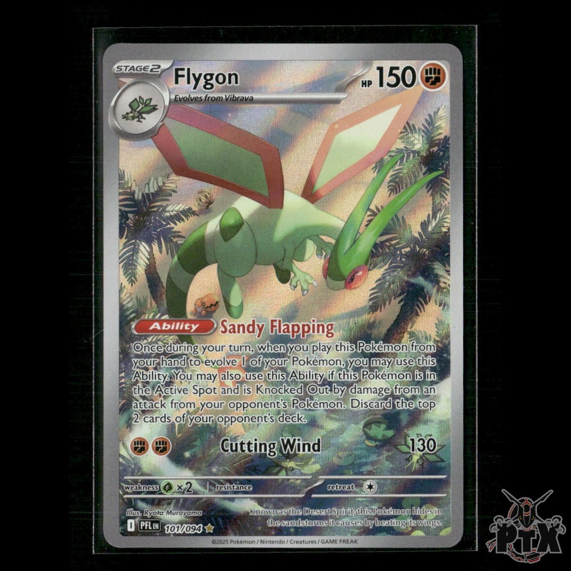 Flygon 101/094 ME02: Phantasmal Flames NM Pokemon