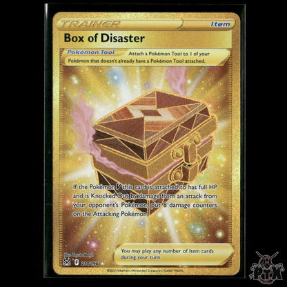 Box of Disaster (Secret) 214/196 SWSH11: Lost Origin NM Pokemon