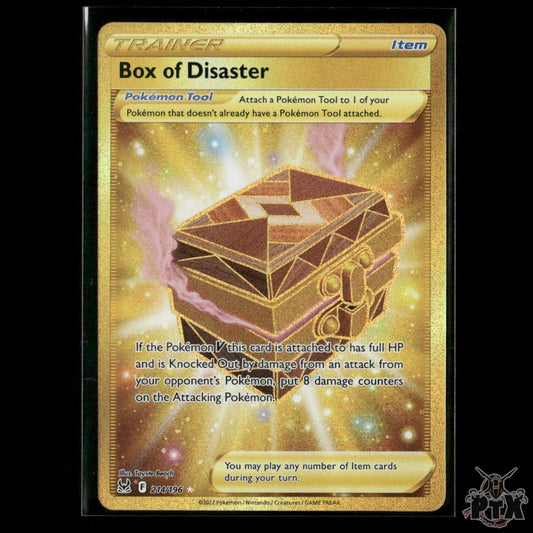 Box of Disaster (Secret) 214/196 SWSH11: Lost Origin NM Pokemon