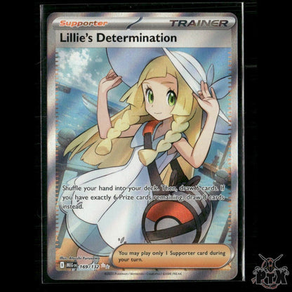 Lillie's Determination 169/132 ME01: Mega Evolution NM Pokemon