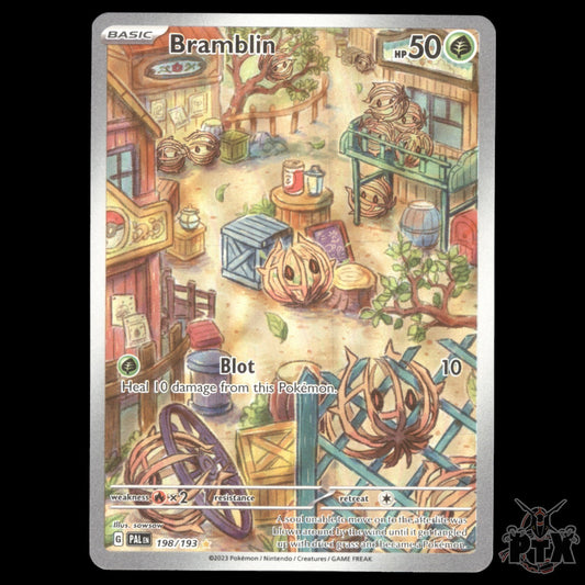 Bramblin #198/193 Paldea Evolved NM/Near Mint Pokemon 2023