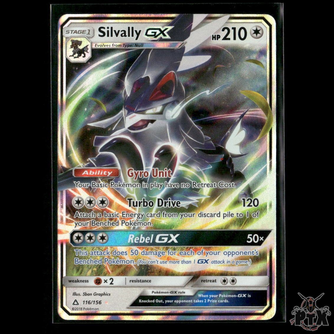 Silvally GX 116/156 SM: Ultra Prism NM Pokemon