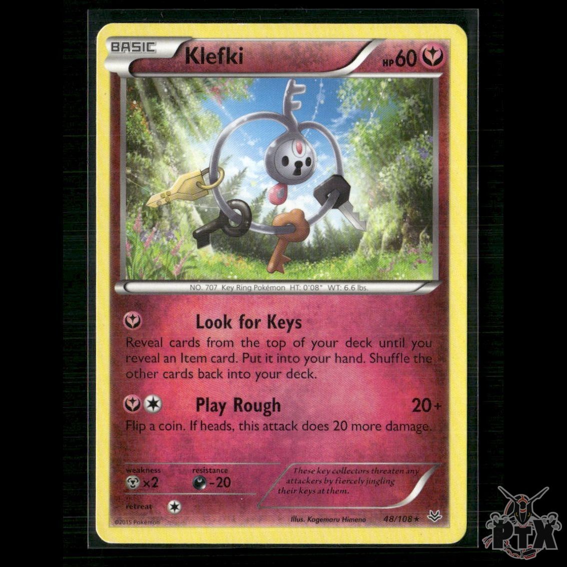 Klefki 48/108 XY - Roaring Skies LP Pokemon