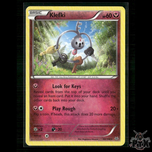 Klefki 48/108 XY - Roaring Skies LP Pokemon