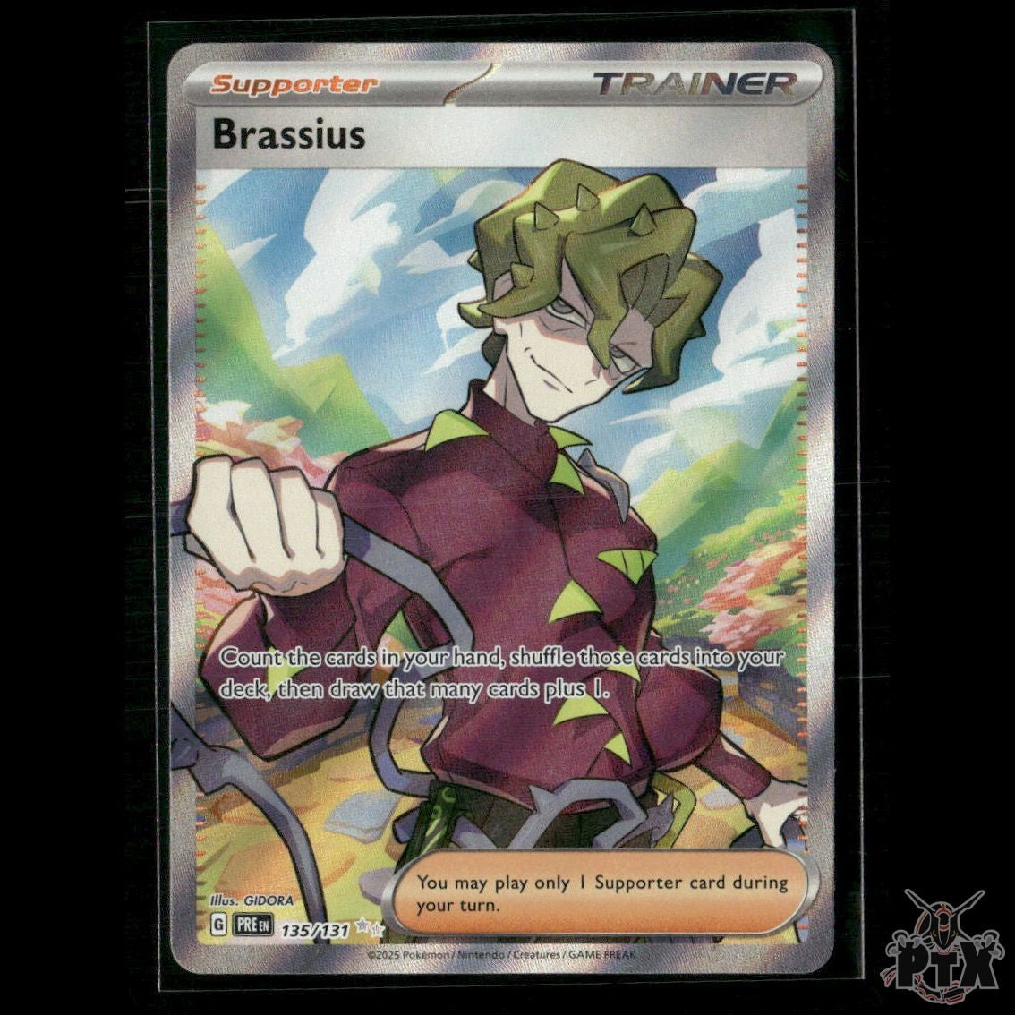 Brassius 135/131 SV: Prismatic Evolutions NM Pokemon