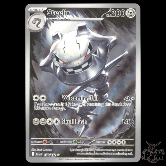 Steelix #150/132 Mega Evolution NM/Near Mint Pokemon 2025