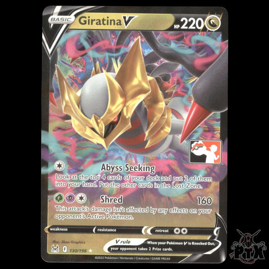 Giratina V #130/196 PLAY! Promo LP/Lightly Played Pokemon 2022