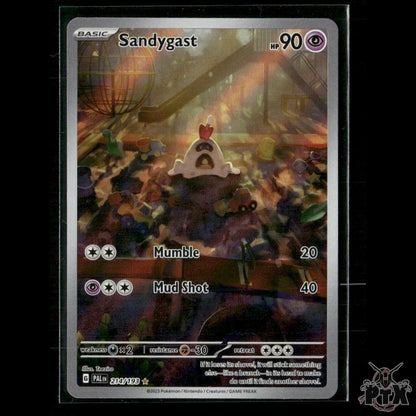 Sandygast 214/193 SV02: Paldea Evolved NM Pokemon