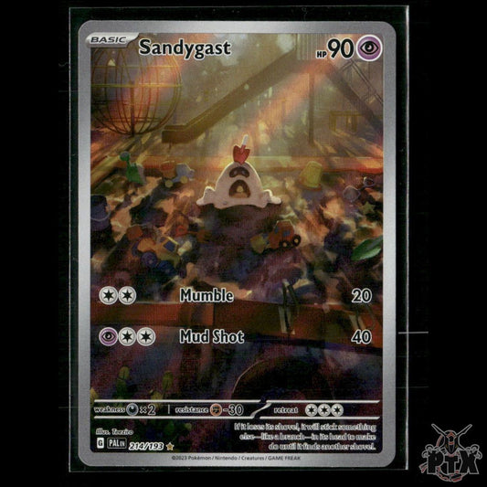 Sandygast 214/193 SV02: Paldea Evolved NM Pokemon