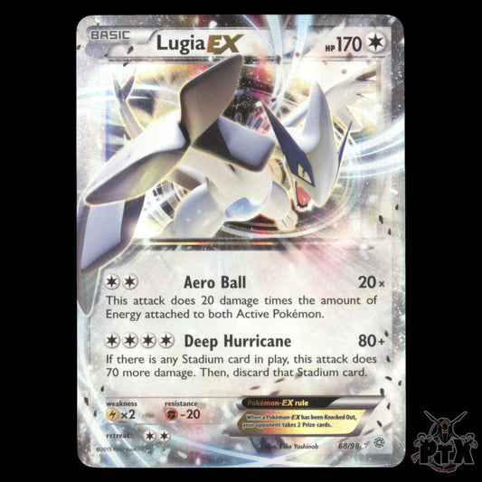 Lugia ex #68/98 Ancient Origins NM/Near Mint Pokemon 2015
