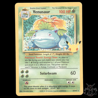 Venusaur #015/102 Celebrations NM/Near Mint Pokemon 2021