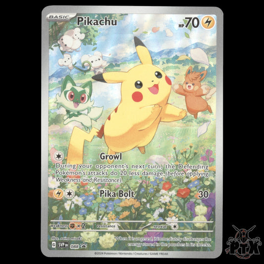 Pikachu #088 Scarlet & Violet Promo NM/Near Mint Pokemon 2024