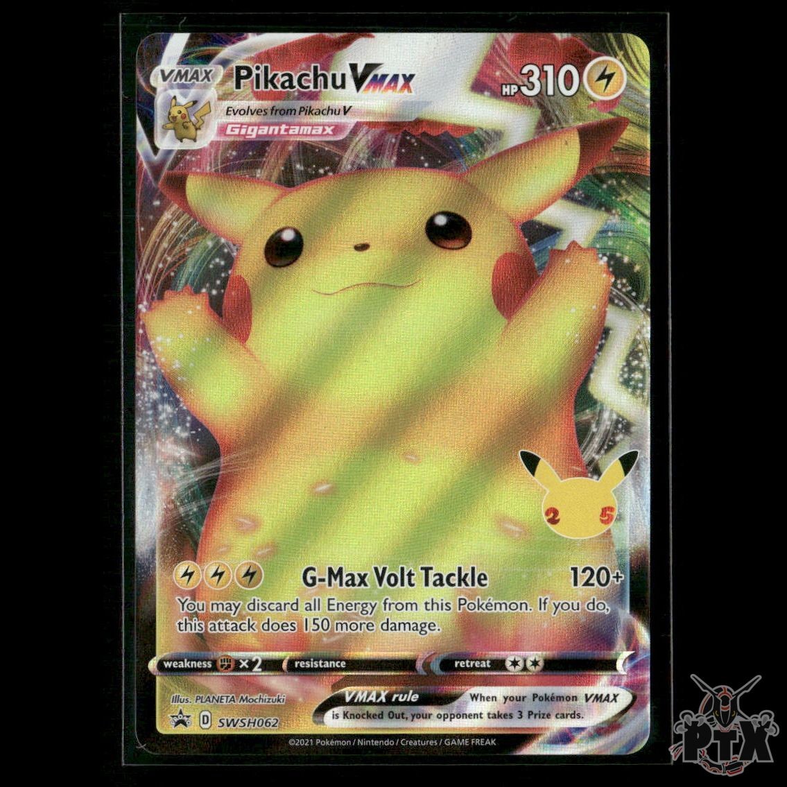 Pikachu VMAX SWSH062 SWSH: Sword & Shield Promo Cards NM Pokemon