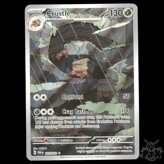 Crustle #183/182 Paradox Rift NM/Near Mint Pokemon 2023
