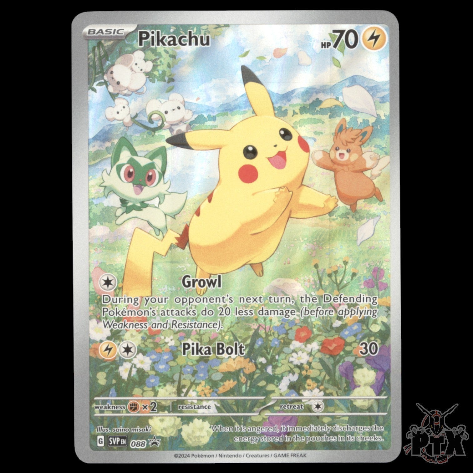 Pikachu #088 Scarlet & Violet Promo NM/Near Mint Pokemon 2024