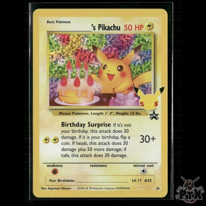 ______'s Pikachu 24 Celebrations: Classic Collection NM Pokemon