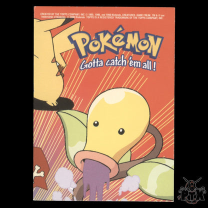 Topps Series 1 Geodude #74 Sticker 7/10 Puzzle LP/Lightly Played Pokemon 2000
