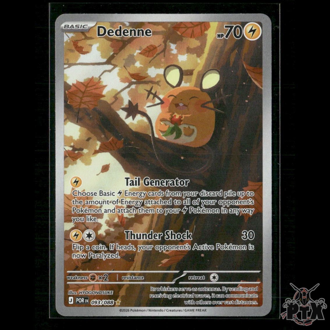 Dedenne 093/088 ME03: Perfect Order NM Pokemon