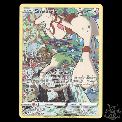 Smeargle #TG10/TG30 Silver Tempest NM/Near Mint Pokemon 2022